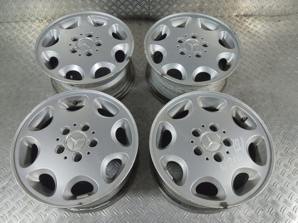 4x Alufelge 15 Zoll 7.0" 5x112 Mercedes-Benz W210 Rim Wheel FEL9322277330eu