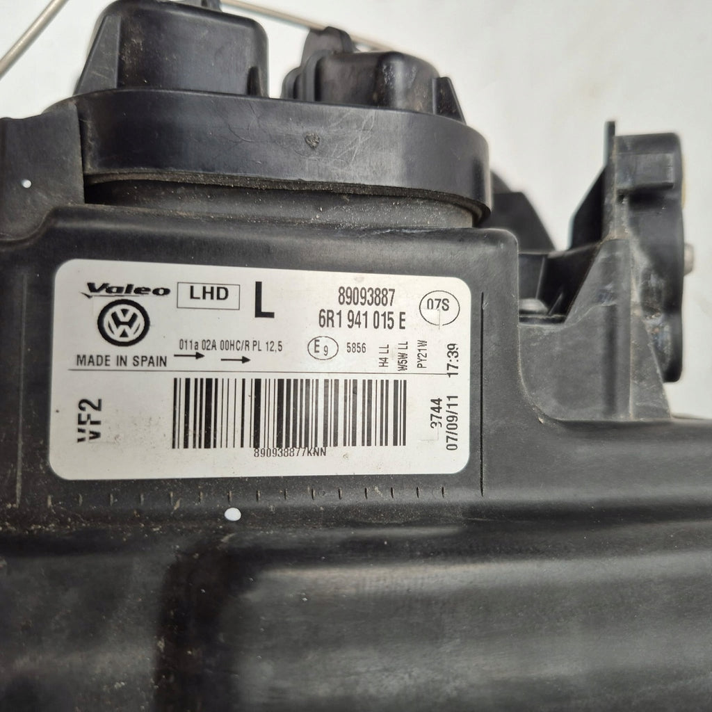 Frontscheinwerfer VW Polo 6R1941015E Links Scheinwerfer Headlight