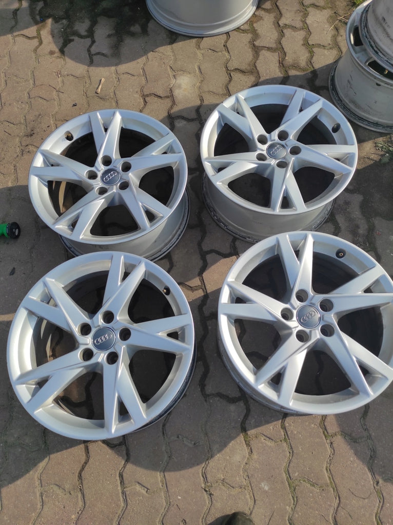 4x Alufelge 17 Zoll 7.5" 5x112 38ET Glanz Schwarz 8W0601025K Audi A4 Rim Wheel FEL8549796365td