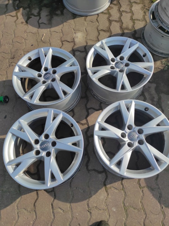 4x Alufelge 17 Zoll 7.5" 5x112 38ET 8W0601025K Audi A4 Rim Wheel FEL8549796365td
