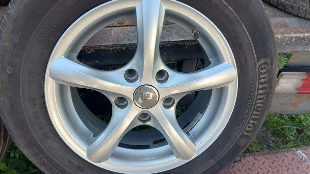 4x Alufelge 15 Zoll 6.0" 5x114.3 40ET Mazda Rim Wheel FEL4890773609pj