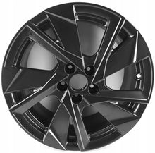 Laden Sie das Bild in den Galerie-Viewer, 1x Alufelge 17 Zoll 7.5&quot; 5x108 44ET Glanz Schwarz 9835057580 Peugeot 308