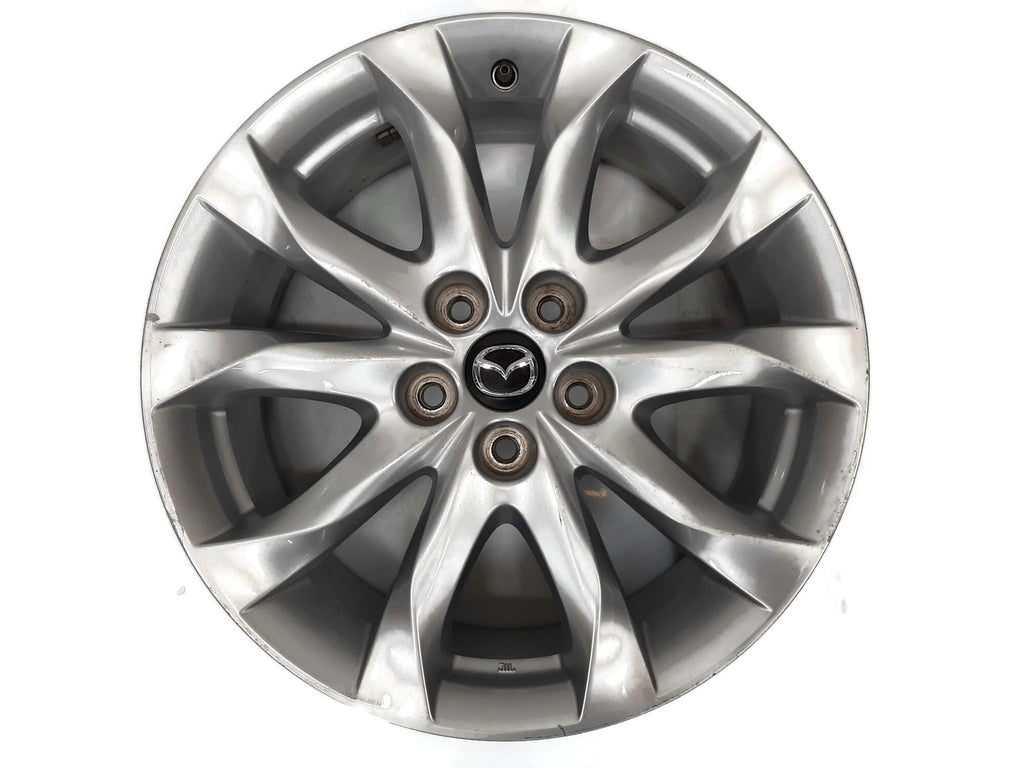 1x Alufelge 18 Zoll 7.0" 5x114.3 50ET Glanz Silber 9965227080 Mazda Cx5 Cx3