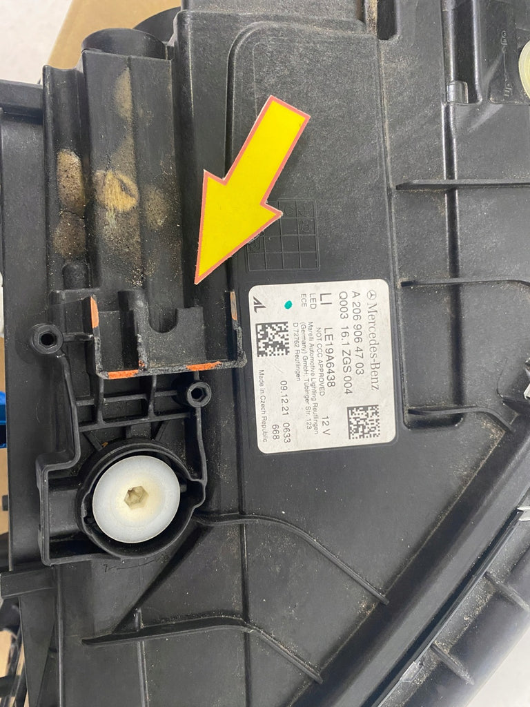 Frontscheinwerfer Mercedes-Benz W206 A2069064703 LED Links Headlight SCH5810073408et