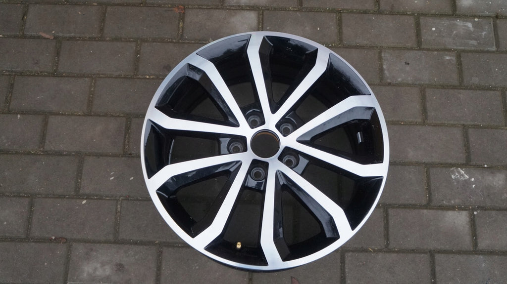 1x Alufelge 17 Zoll 7.0" 5x112 49ET 5E0601025AE Skoda Octavia Iii Rim Wheel FEL6562560637xa