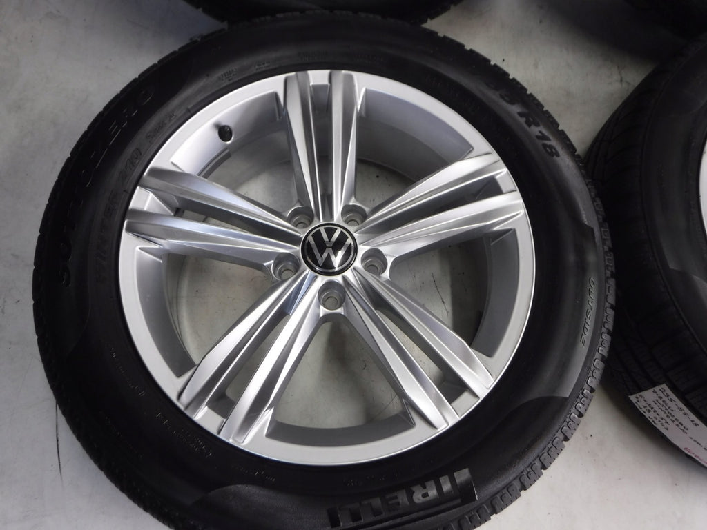 4x Alufelge 18 Zoll 7.0" 5x112 43ET 5NA601025M VW Tiguan Sharan Rim Wheel FEL6035815344xy
