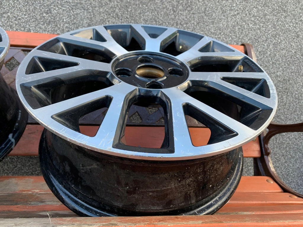 1x Alufelge 16 Zoll 6.0" 4x100 43ET Glanz Schwarz 1S0071496 VW Up Rim Wheel FEL4037965279sy