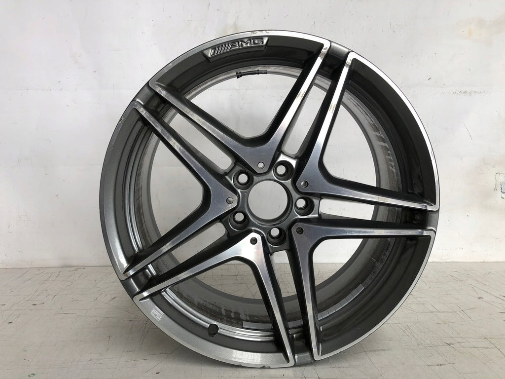 1x Alufelge 19 Zoll 8.5" 5x112 A2054013600 Mercedes-Benz W205 Rim Wheel FEL4534141152vv
