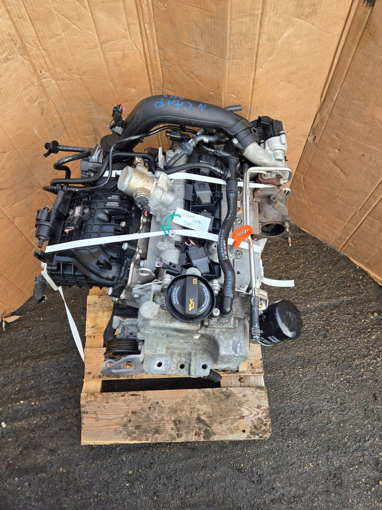 Motor Seat Skoda VW CAX 1.4 TFSI 126TKm 2009 Benzin Engine Komplett