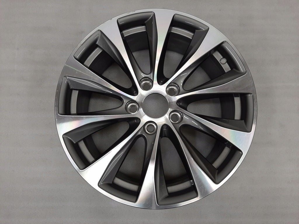 1x Alufelge 18 Zoll 7.5" 5x120 45ET Glanz Grau 6796216 BMW 1 F21 F23 F20 Mg FEL2806002465eb