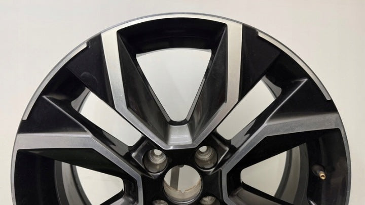 1x Alufelge 18 Zoll 6.5" 4x108 26ET Glanz Schwarz 9833485080 Citroën I Rim Wheel FEL2825158833vg