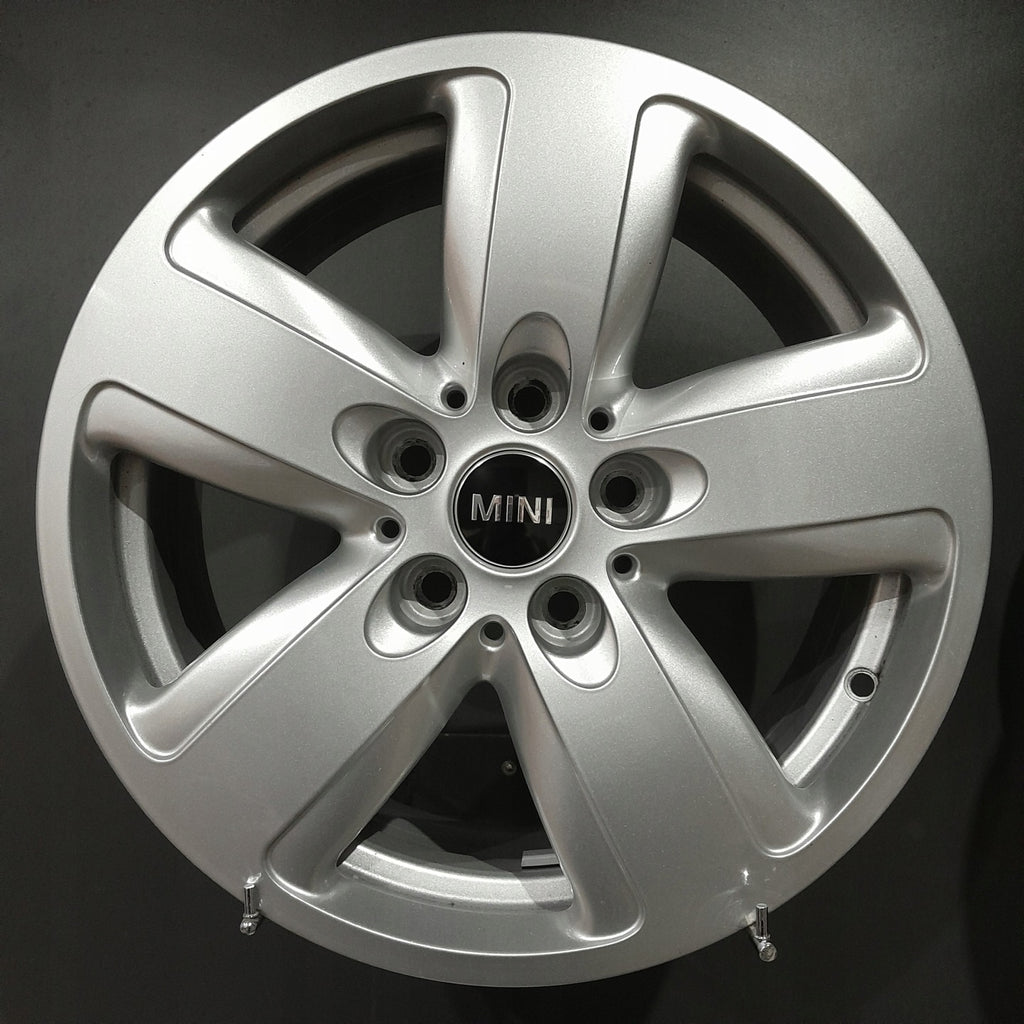 4x Alufelge 16 Zoll 7.0" 5x112 41ET Glanz Silber 6856029 Mini Countryman FEL5588868425ab