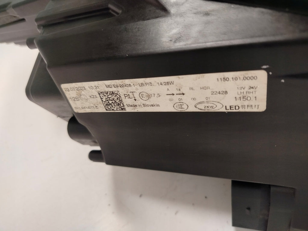 Frontscheinwerfer Skoda Superb III 3V1941015C LED Links Scheinwerfer Headlight