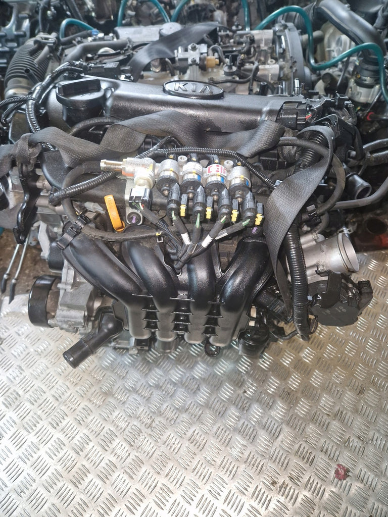 Motor Hyundai Kia Kona Stonic G4LC 1.4 10TKm Benzin Engine Komplett