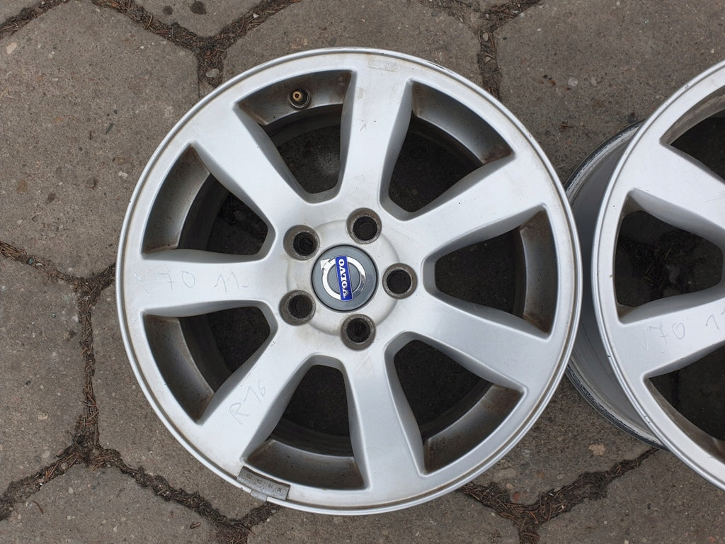 4x Alufelge 16 Zoll 3.5" 5x108 31200601 Volvo V70 Iii Rim Wheel FEL4952575431ej