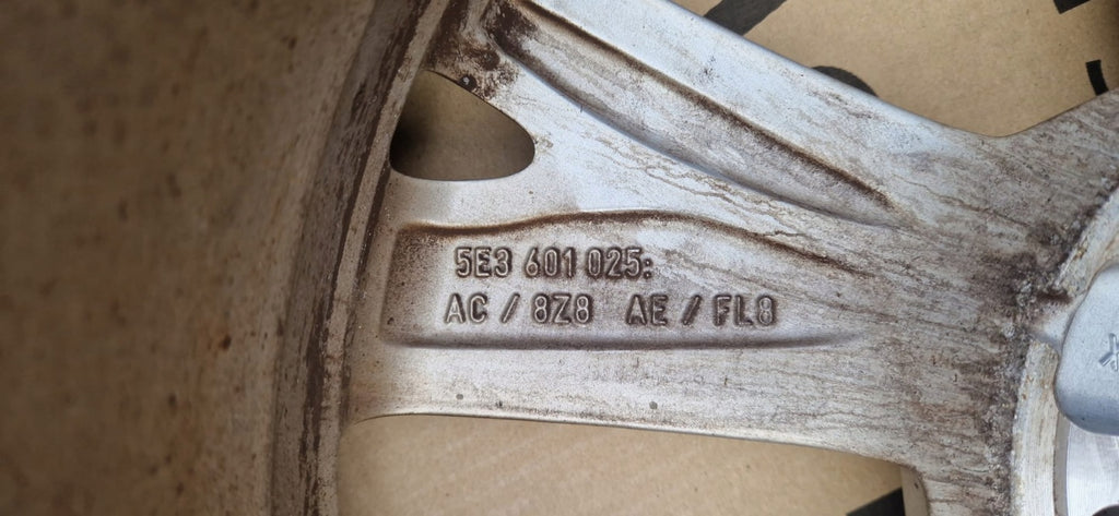 1x Alufelge 17 Zoll 6.5" 5x112 5E3601025 Skoda Octavia 5e3 Iv Rim Wheel FEL4452998620jc