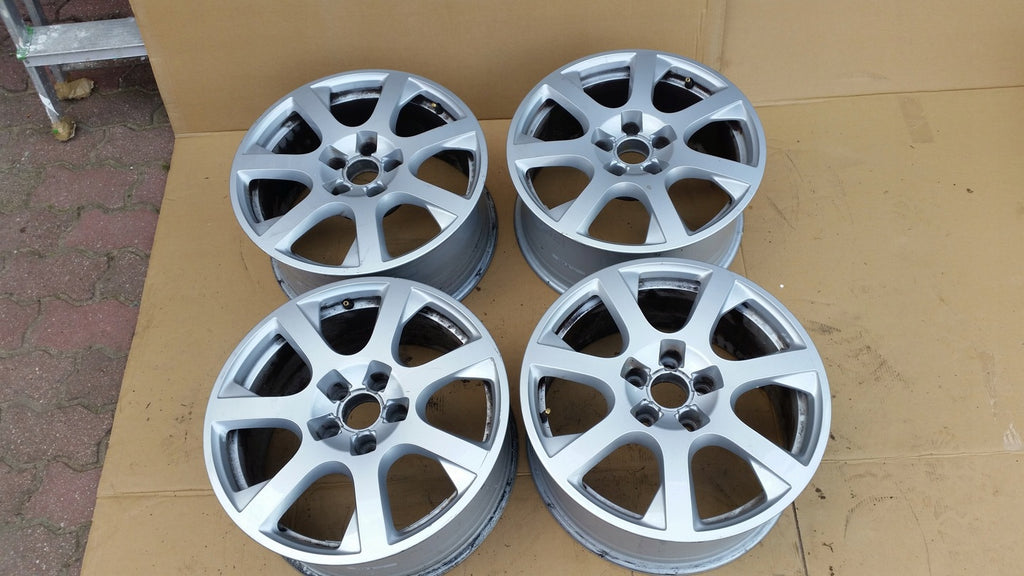 1x Alufelge 17 Zoll 8.0" 5x112 39ET Glanz Schwarz 8R0601025BC Audi A4 Q5