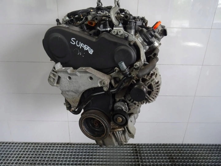 Motor Audi Skoda VW A3 Superb II Passat CFG 2.0 TDI 2012 Diesel Unkomplett MOT3048188376fr
