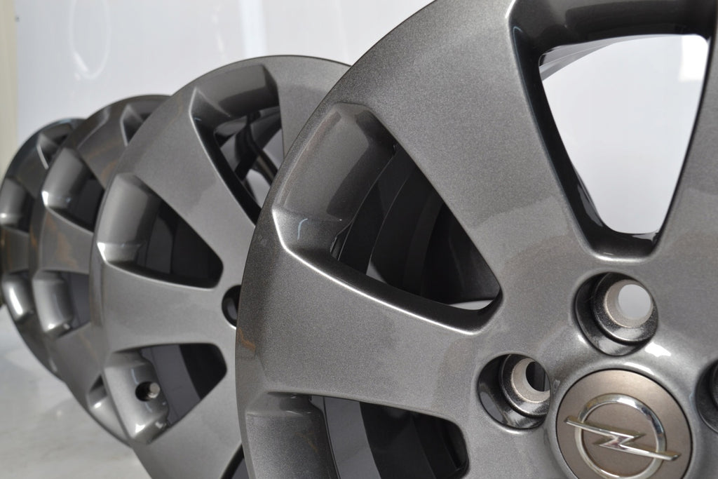 4x Alufelge 17 Zoll 7.0" 5x120 41ET Glanz Graphit 13235010 Opel Insignia FEL7505781006xg