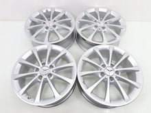 Laden Sie das Bild in den Galerie-Viewer, 4x Alufelge 17 Zoll 6.5" 5x112 44ET Glanz Silber A1774010300 Mercedes-Benz W177 FEL2152078447py