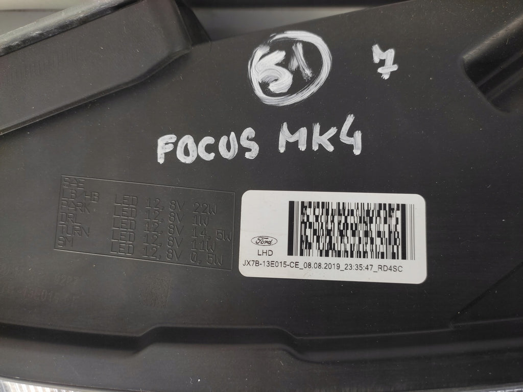 Frontscheinwerfer Ford Focus JX7B-13E015-CE Full LED Rechts oder Links SCH8180523613iz