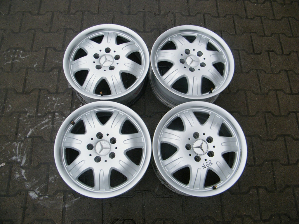 4x Alufelge 16 Zoll 7.0" 5x112 34ET Glanz Silber A2464010502 Mercedes-Benz Slk