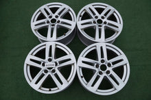 Laden Sie das Bild in den Galerie-Viewer, 4x Alufelge 17 Zoll 7.0" 5x112 42ET Glanz Silber 8W0601025 Audi A4 B8 Rim Wheel FEL6266582645oq