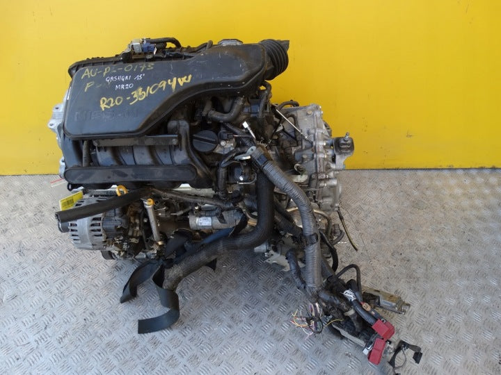 Motor Nissan X-Trail I Qashqai MR20 2.0 2013 Benzin Engine Komplett MOT3818052351eu