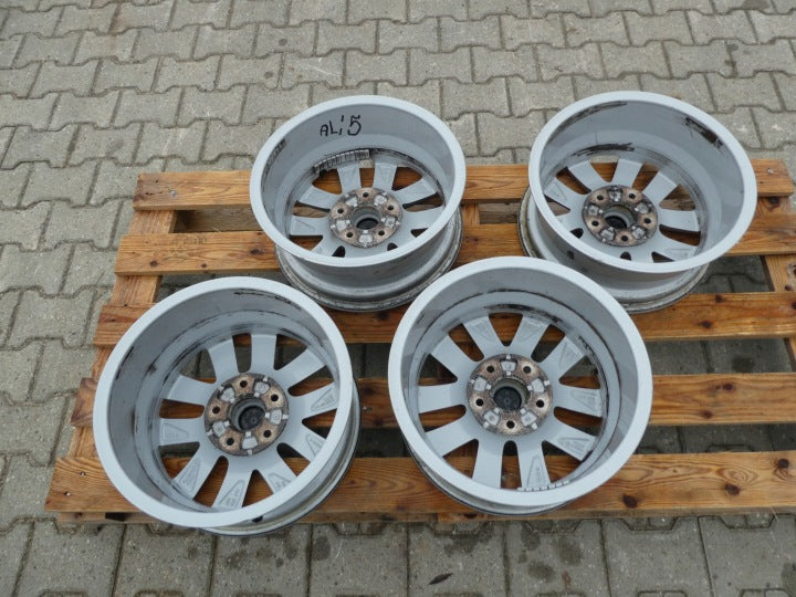4x Alufelge 16 Zoll 6.5" 5x120 51ET Glanz Silber 7E0601025N VW T6 T5 Rim Wheel FEL8615846453gi