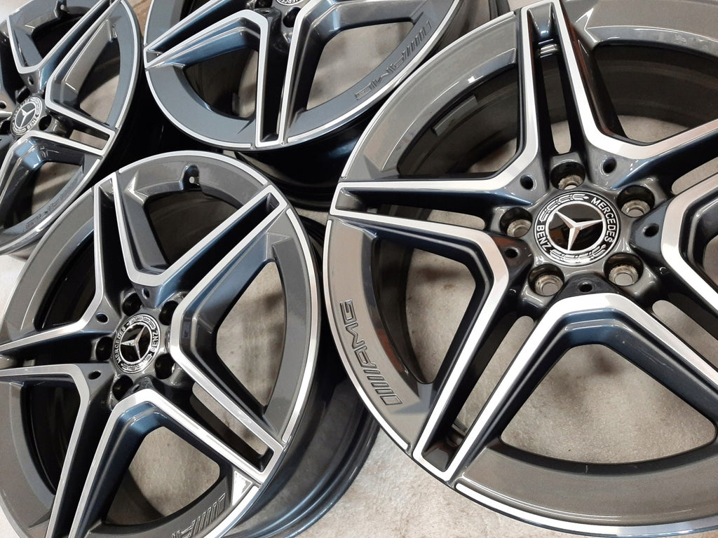 4x Alufelge 19 Zoll 7.5" 5x112 53ET A2474011500 Mercedes-Benz Glb X247 Rim Wheel FEL8302460710wx