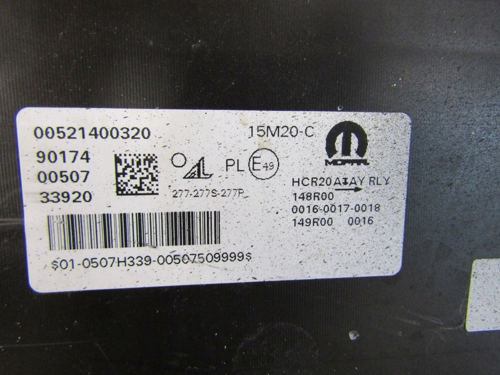 Frontscheinwerfer Fiat 500e 00521400320 LED Links Scheinwerfer Headlight SCH2490457267xe