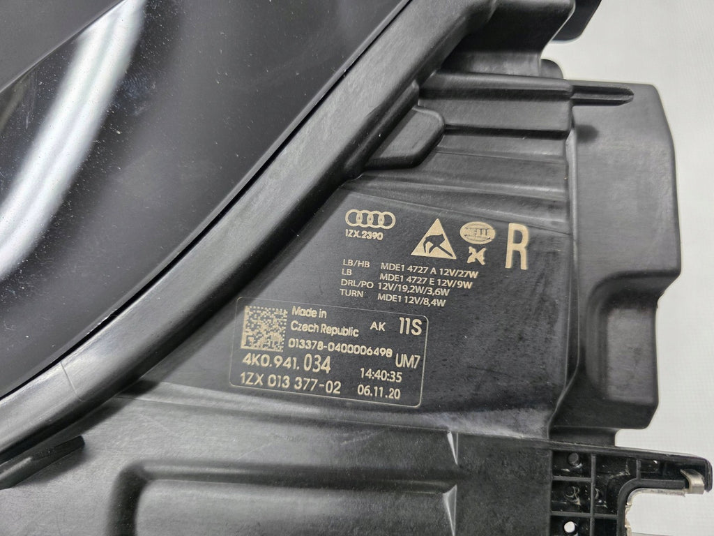 Frontscheinwerfer Audi A6 C8 4K0941034 Rechts Scheinwerfer Headlight SCH3285172976ti