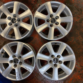 4x Alufelge 15 Zoll 6.5