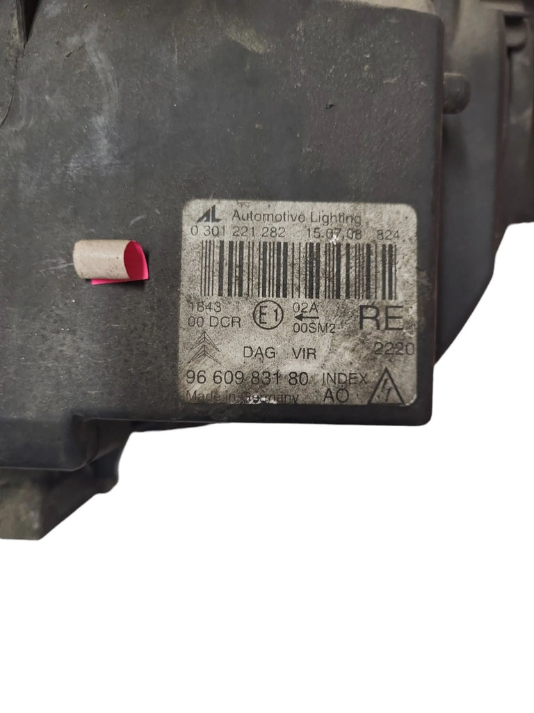 Frontscheinwerfer Citroën C6 0301221282 9660983180 Links Scheinwerfer Headlight SCH4822994097mc