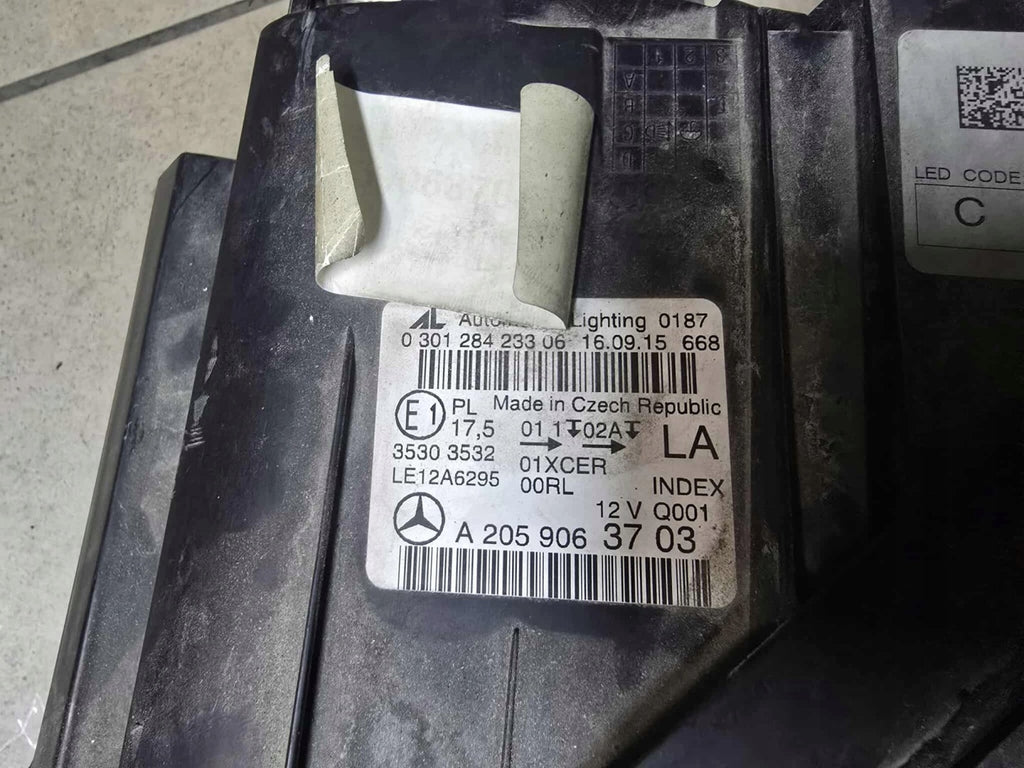 Frontscheinwerfer Mercedes-Benz W205 A205 A2059063703 030128423306 Links SCH8938297424wi