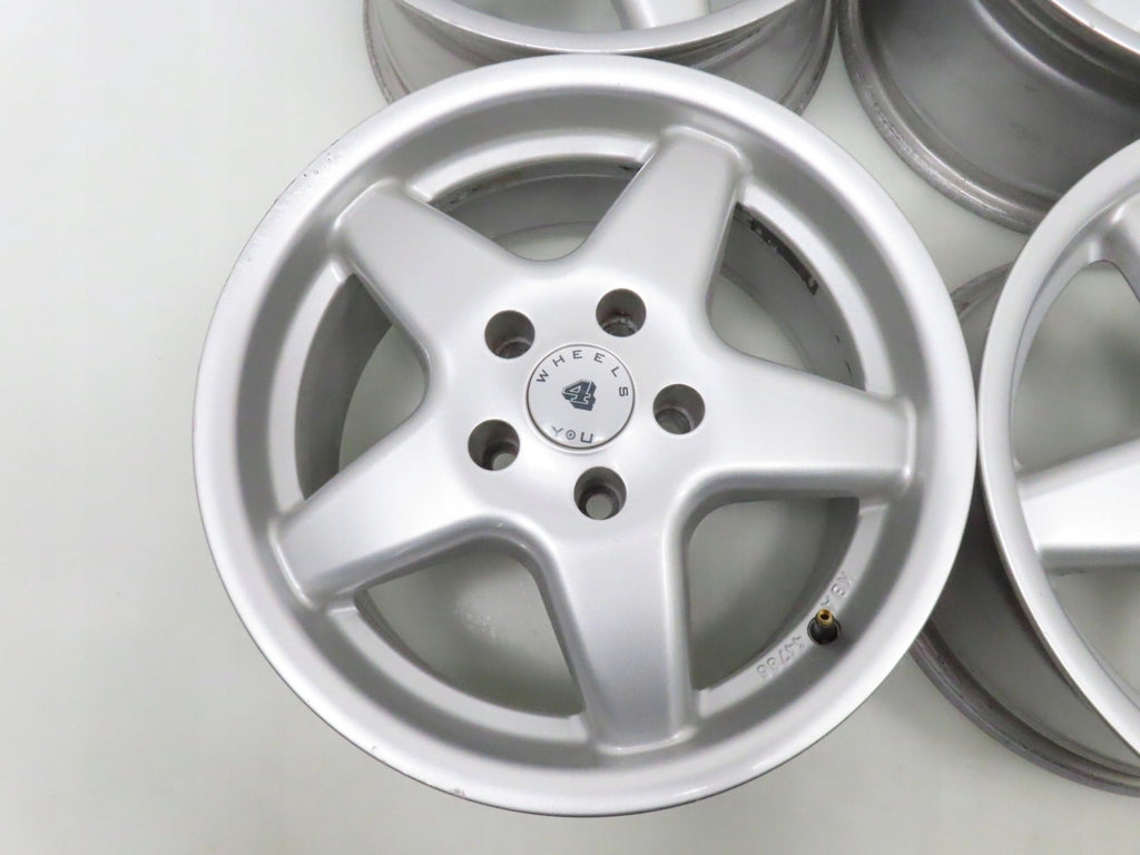 4x Alufelge 16 Zoll 7.5" 5x112 35ET Silber KBA44786 Audi I Rim Wheel FEL1423375521wm