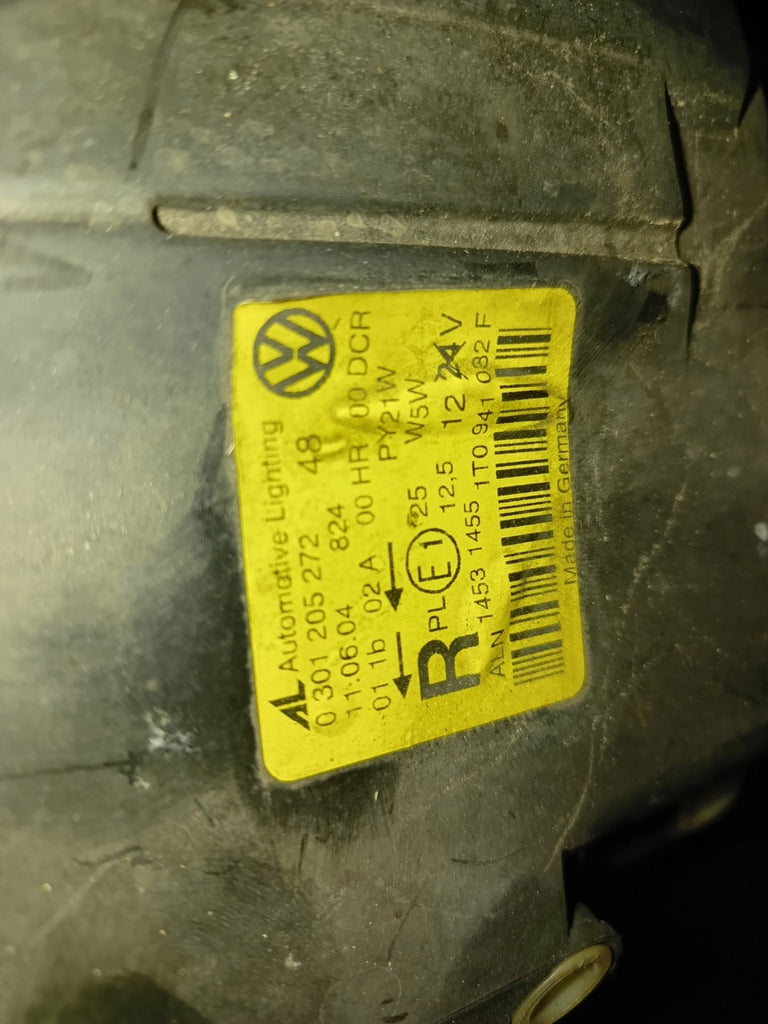 Frontscheinwerfer VW Touran 1T0941031F Xenon Ein Stück (Rechts oder Links) SCH8657365633mj