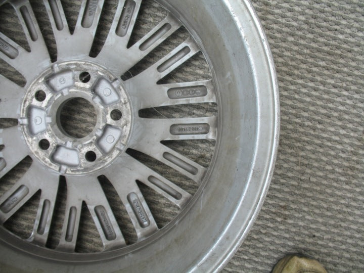 1x Alufelge 17 Zoll 7.0" 5x112 39ET Glanz Silber 7N0601025C VW Rim Wheel FEL9568172772bg