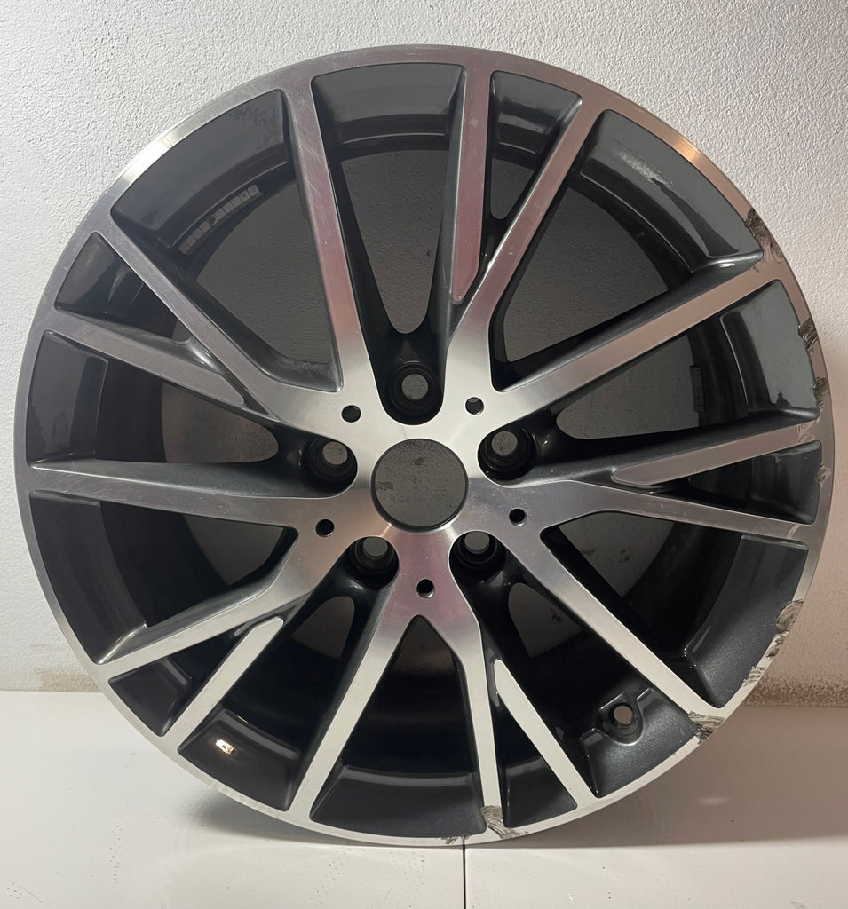 1x Alufelge 17 Zoll 7.0" 5x112 47ET Glanz Grau 7849122 BMW Mg Rim Wheel FEL8415863838eq