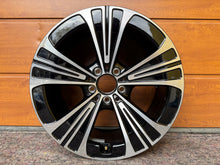 Load image into Gallery viewer, 1x Alufelge 18 Zoll 8.0" 5x112 32 5ET Glanz Schwarz A2144012200 Mercedes-Benz FEL7160898544qw