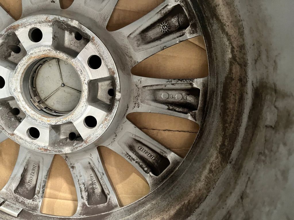 1x Alufelge 16 Zoll 8.0" 5x112 46ET Glanz Graphit A2124015802 Mercedes-Benz W212