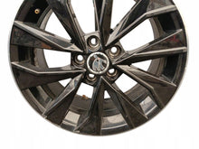 Load image into Gallery viewer, 1x Alufelge 16 Zoll 7.0" 5x100 46ET Glanz Schwarz 6V0601025F Skoda Rapid FEL9056477388zb
