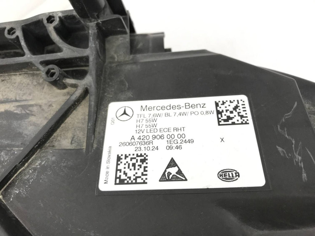 Frontscheinwerfer Mercedes-Benz Citan W420 260607636R Links Headlight SCH1403090675wj