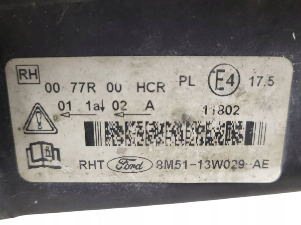 Frontscheinwerfer Ford Focus 8M51-13W029-AE Rechts Scheinwerfer Headlight SCH7118643672bf