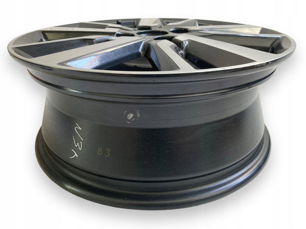 1x Alufelge 16 Zoll 6.0" 4x100 50ET Schwarz 403005FA1B Nissan Micra K14