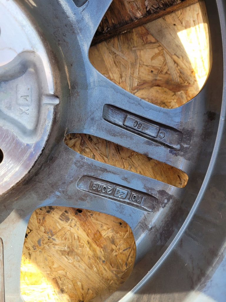 1x Alufelge 16 Zoll 6.0" 4x100 50ET Glanz Schwarz 52910-C8700 Hyundai I20 II Mg