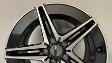 Laden Sie das Bild in den Galerie-Viewer, 1x Alufelge 18 Zoll 9.0&quot; 5x112 58ET Schwarz A2064016600- Mercedes-Benz Rim Wheel