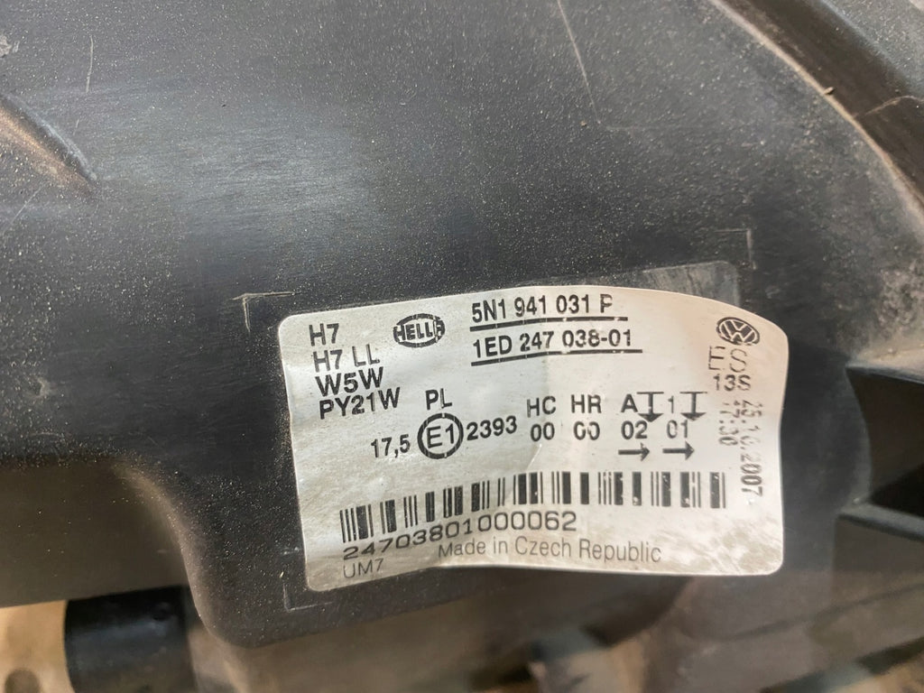 Frontscheinwerfer VW Tiguan 5N1941031 Links Scheinwerfer Headlight SCH6235686869gn