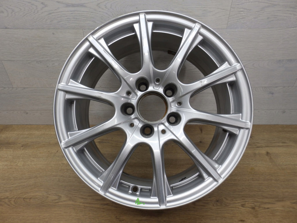 1x Alufelge 16 Zoll 6.5" 5x112 38ET Glanz Silber A2054012400 Mercedes-Benz A205