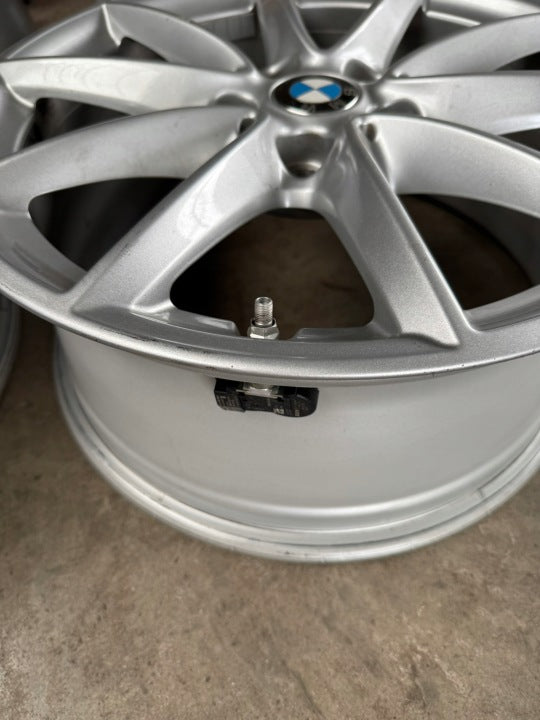 4x Alufelge 17 Zoll 7.5" 5x112 52ET Silber 6856061- BMW Rim Wheel FEL7060244336fx